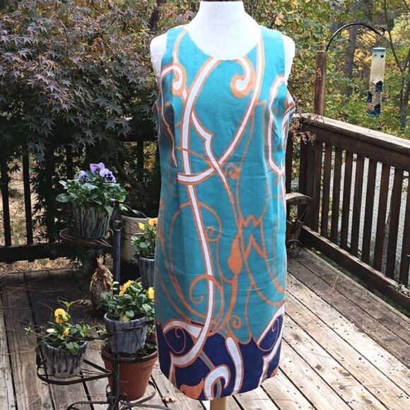 MERONA Linen Blend Dress and Sweater - Picture 4 of 12